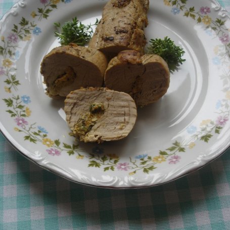 Krok 3 - Polędwiczka z farszem foto