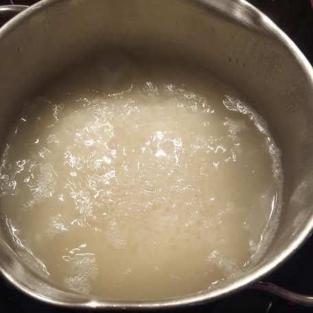 Krok 6 - Polędwiczki wieprzowe z żółtą fasolką i ryżem foto