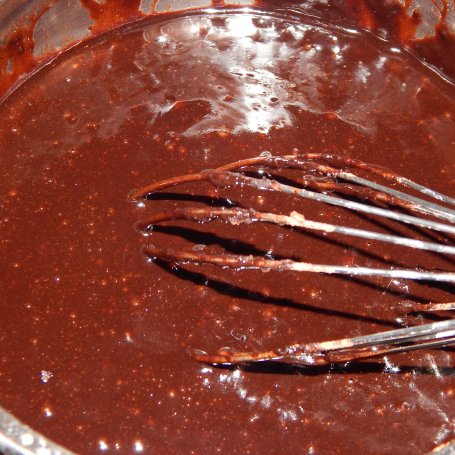 Krok 5 - Polewa czekoladowa z żelatyną foto
