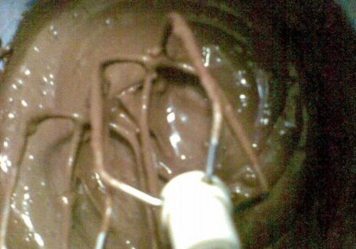 Polewa czekoladowa. foto