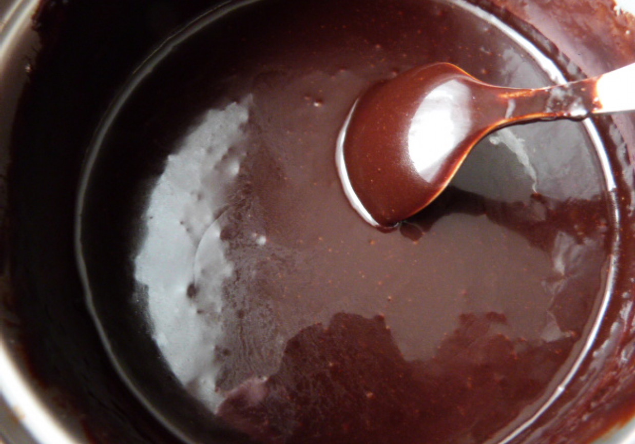 Polewa czekoladowo-miodowa foto