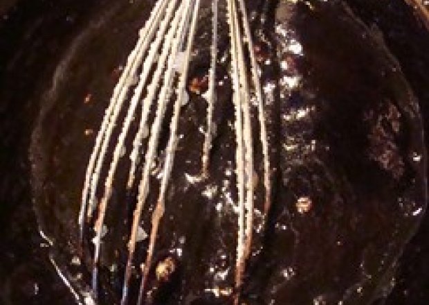 Fotografia przedstawiająca polewa z czekolady