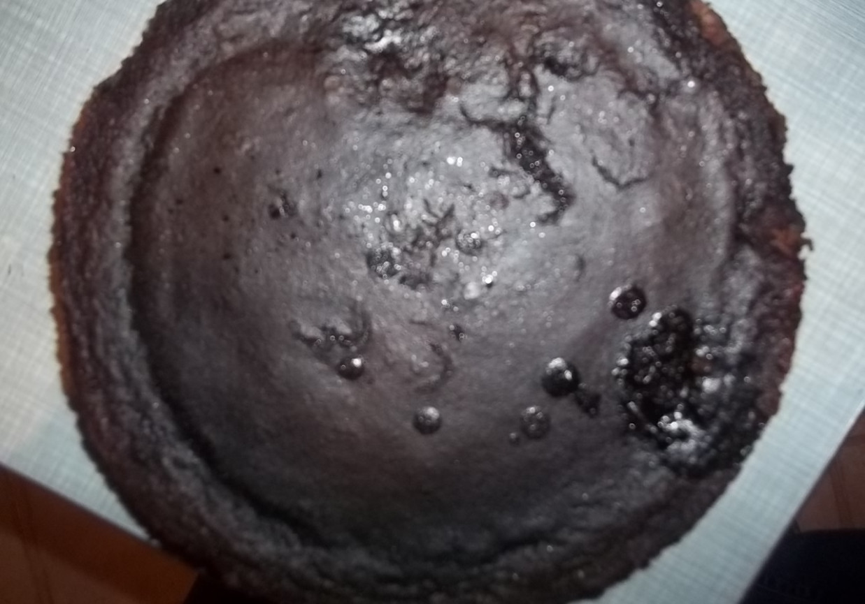 Półkruche ciasto z kakaową masą foto