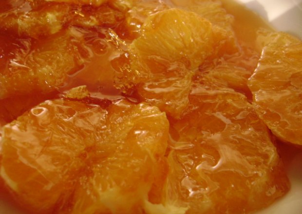 Fotografia przedstawiająca Pomarańcze w karmelu