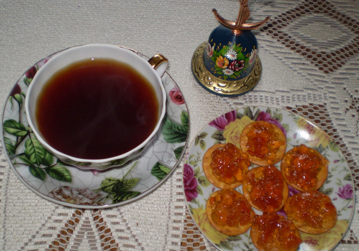 Pomarańczowa herbatka : foto