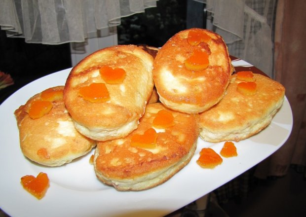 Fotografia przedstawiająca Pomarańczowe omleciki