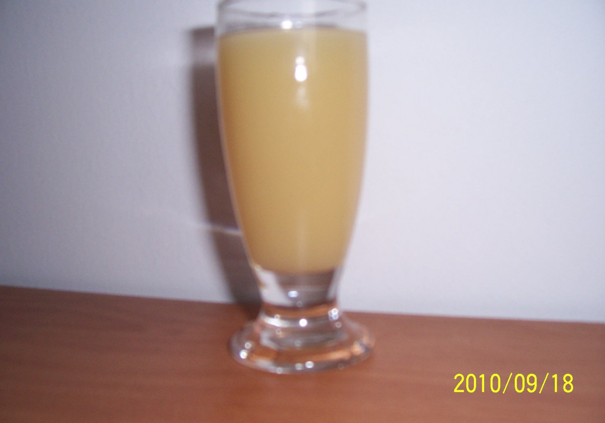 pomarańczówka z mlekiem foto