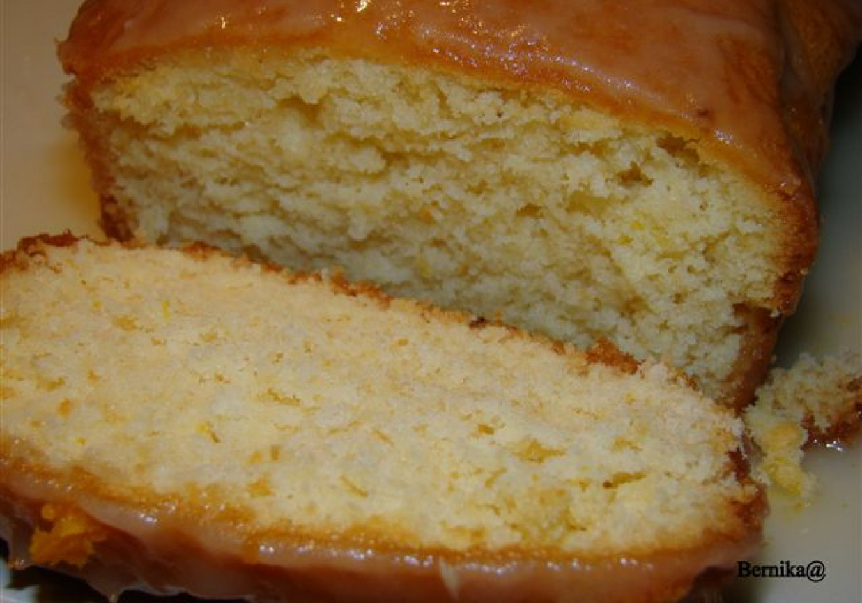 Pomarańczowy keks foto