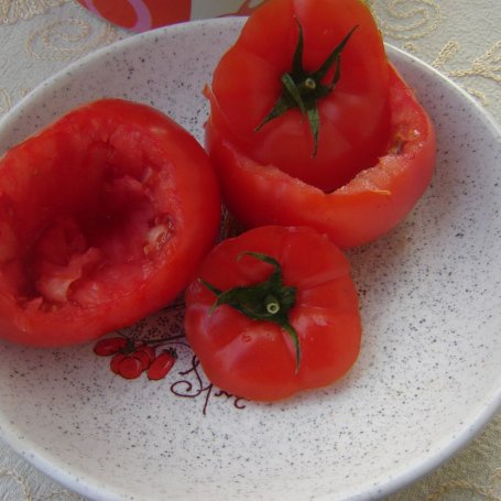 Krok 1 - Pomidor nadziewany mięsem foto
