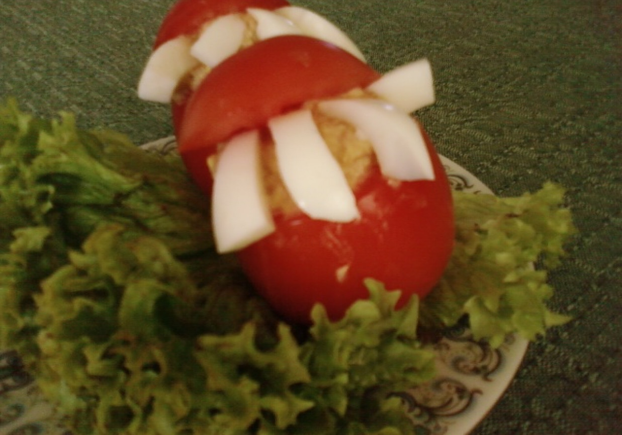 Pomidorki faszerowane. foto