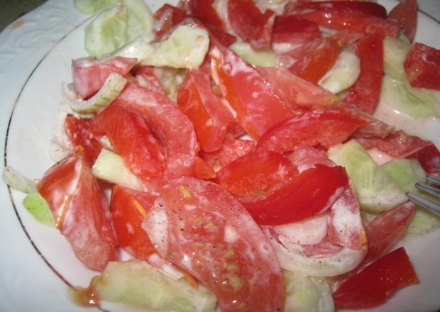 Fotografia przedstawiająca Pomidorki ze śmietaną