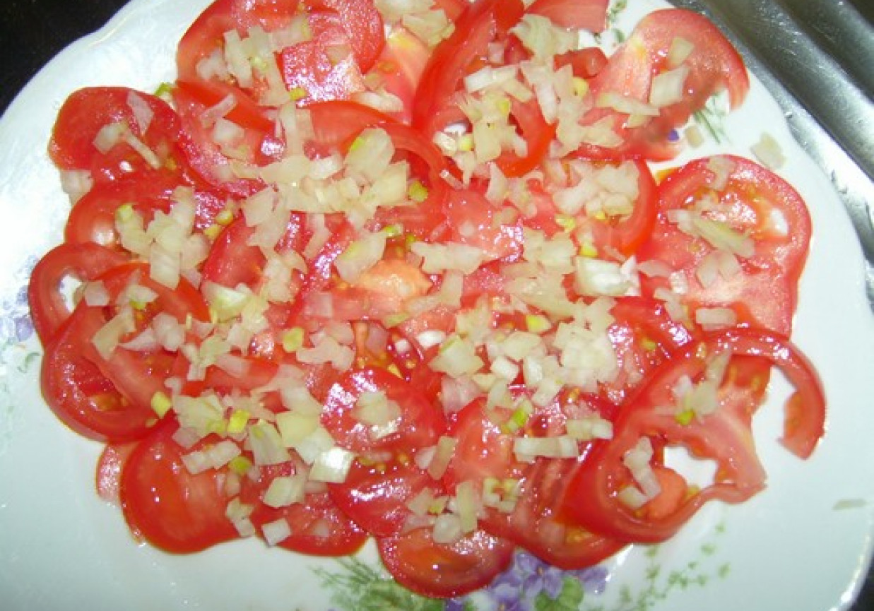 pomidorkowo-ogórkowo na przystawkę... foto