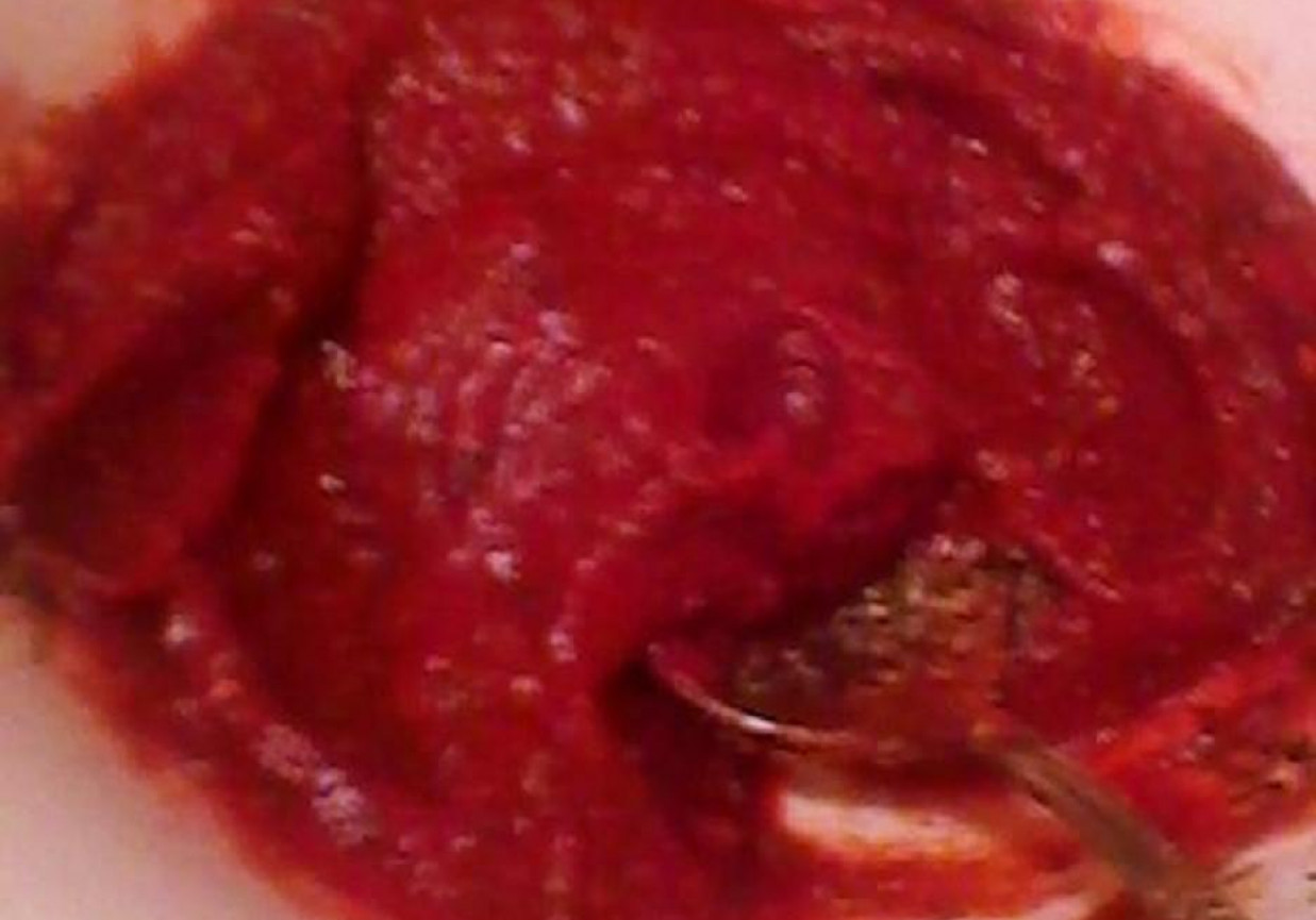 Pomidorowa marynata do mięs foto