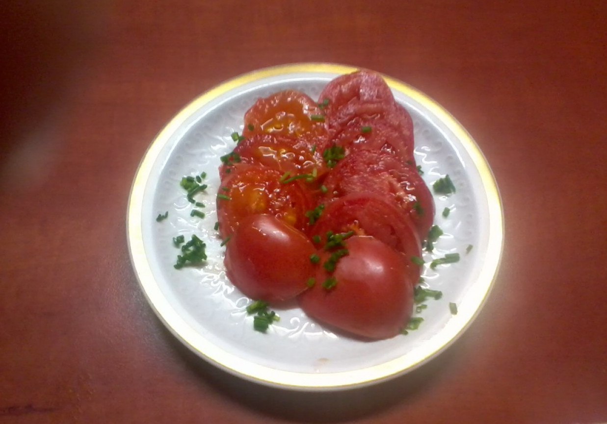 Pomidorowa sałatka foto