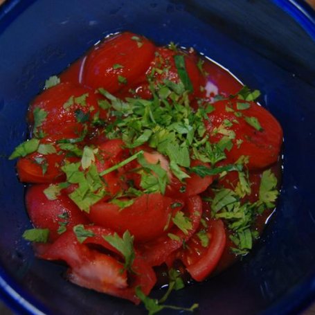 Krok 4 - Pomidorowa z całych pomidorów foto