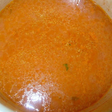 Krok 4 - Pomidorowa z kaszą gryczaną białą niepaloną  foto
