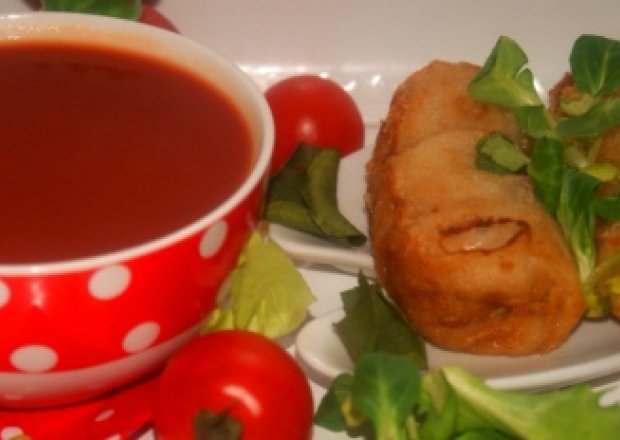 Fotografia przedstawiająca Pomidorowa z nutą orientu