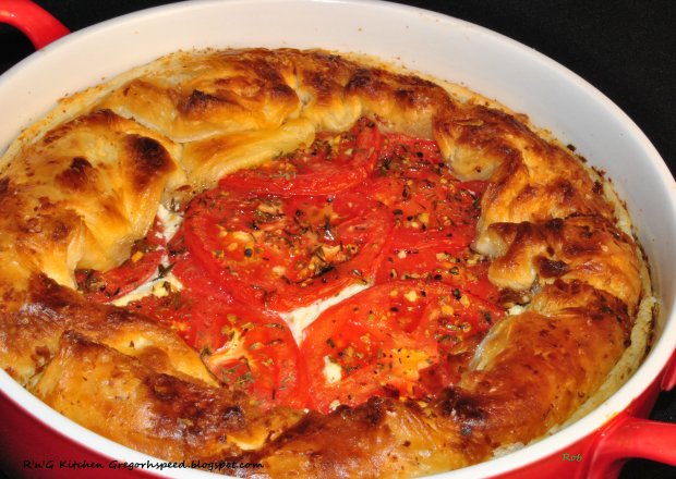 Fotografia przedstawiająca Pomidorowa zapiekanka