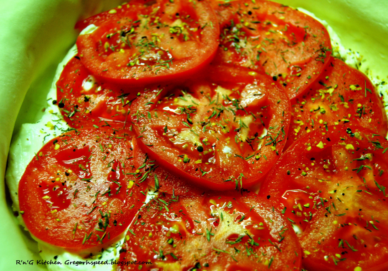 Pomidorowa zapiekanka foto