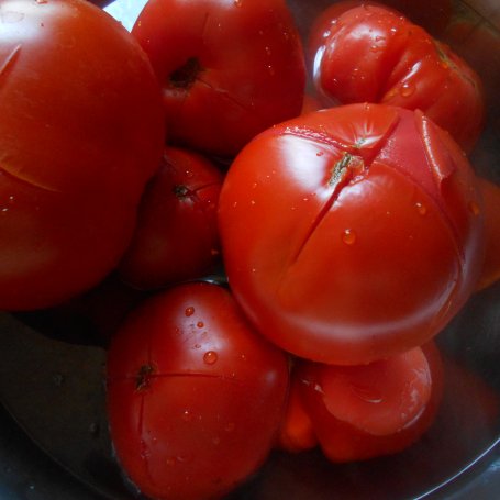 Krok 1 - Pomidorowa ze świeżych pomidorów z chili foto