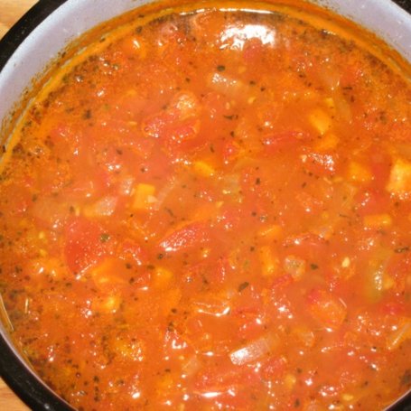 Krok 2 - Pomidorowa ze świeżych pomidorów foto