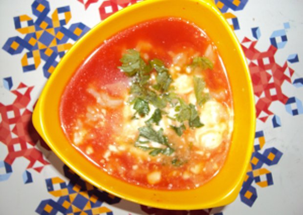 Fotografia przedstawiająca Pomidorowa zupa