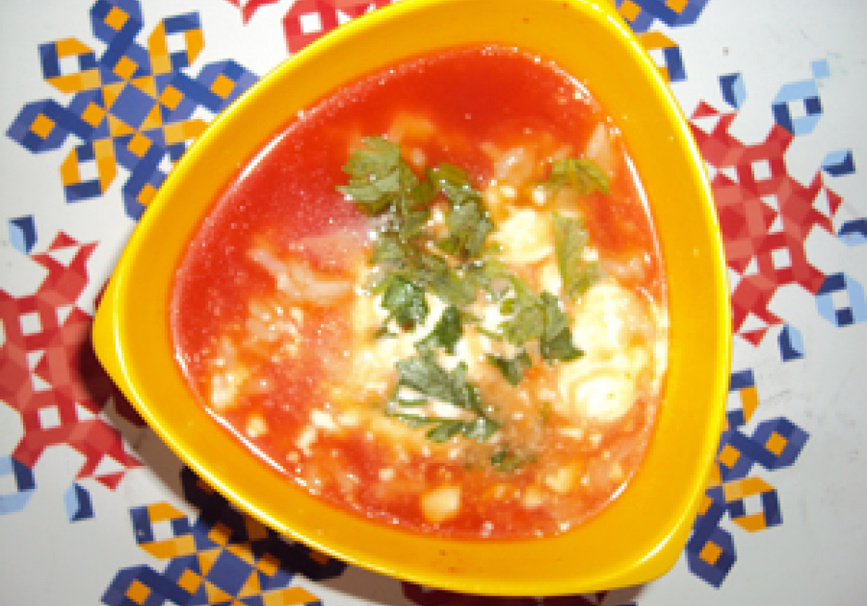 Pomidorowa zupa foto