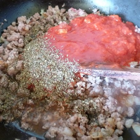 Krok 3 - Pomidorowe risotto z mięsem mielonym foto