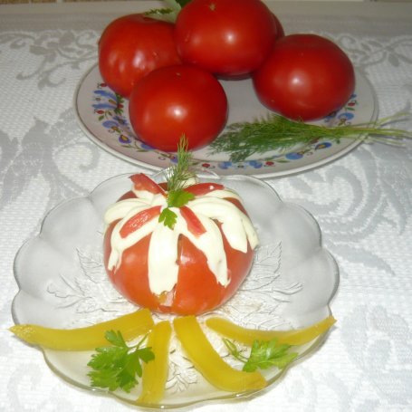 Krok 6 - Pomidorowe rozety foto
