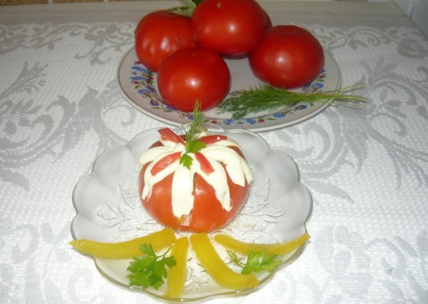 Fotografia przedstawiająca Pomidorowe rozety