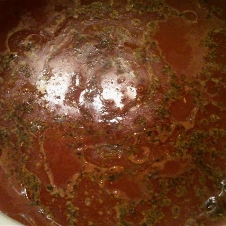 Krok 4 - Pomidorówka  z makaronem foto