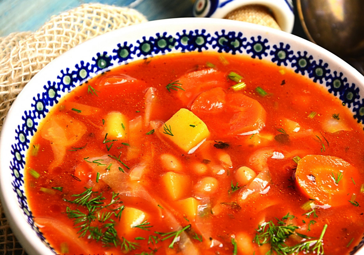 Акудрца (суп из фасоли) Абхазия