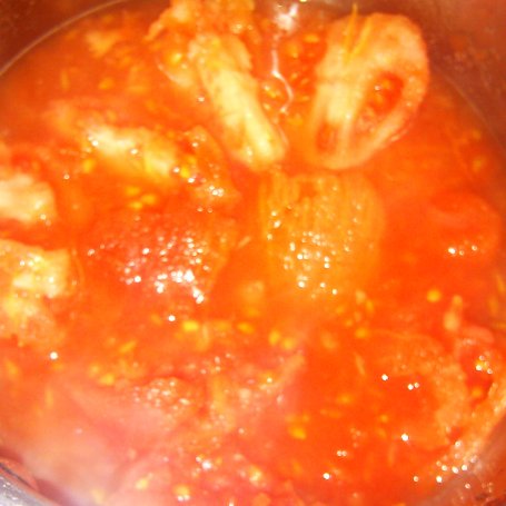 Krok 2 - Pomidorowy przecier na zupę foto
