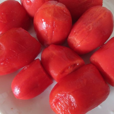 Krok 1 - pomidory do słoików na zimę foto