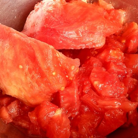 Krok 1 - Pomidory duszone i sok - do słoików foto