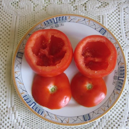 Krok 1 - Pomidory faszerowane jajkiem i soczewicą foto