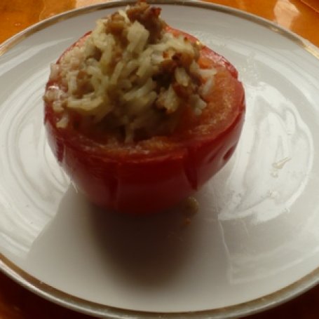 Krok 3 - Pomidory faszerowane mięsem mielonym i ryżem foto
