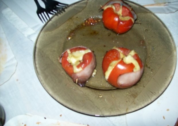 Fotografia przedstawiająca pomidory grilowane