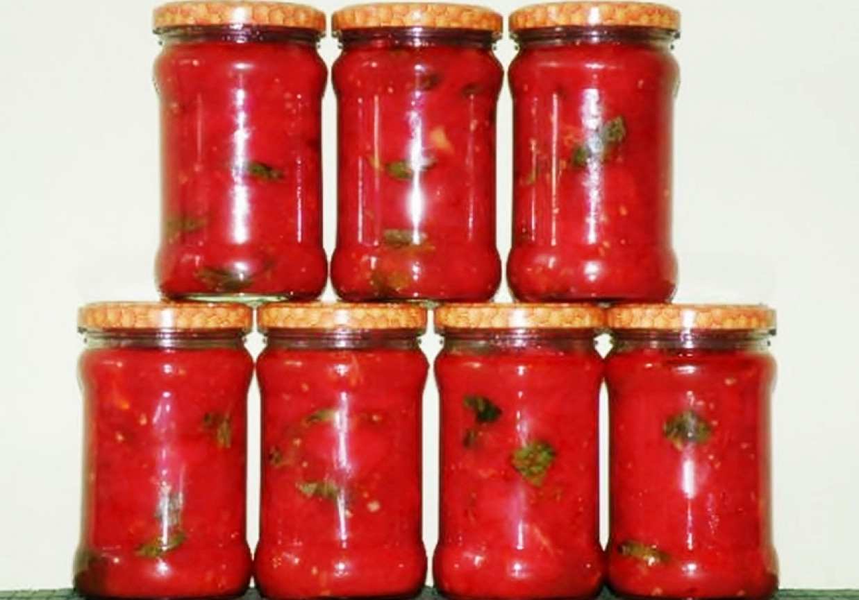 Pomidory konserwowe po włosku foto