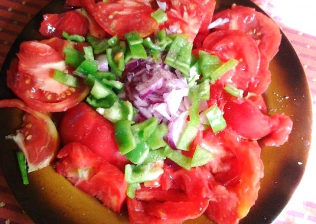 Fotografia przedstawiająca Pomidory na dodatek