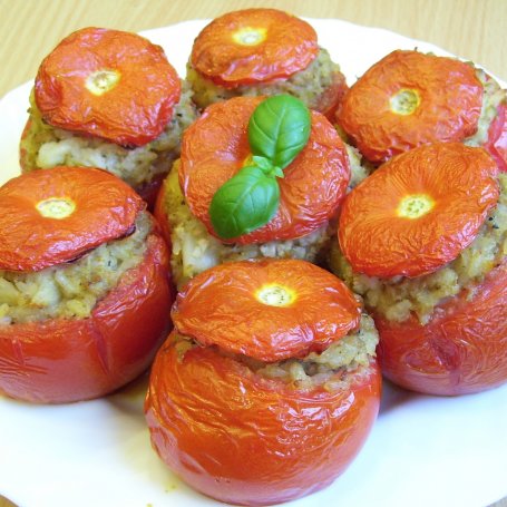 Krok 3 - Pomidory nadziewane kapustą, ryżem i mięsem foto