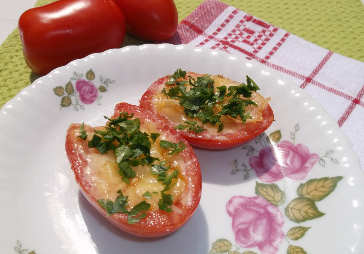 Pomidory smażone. foto