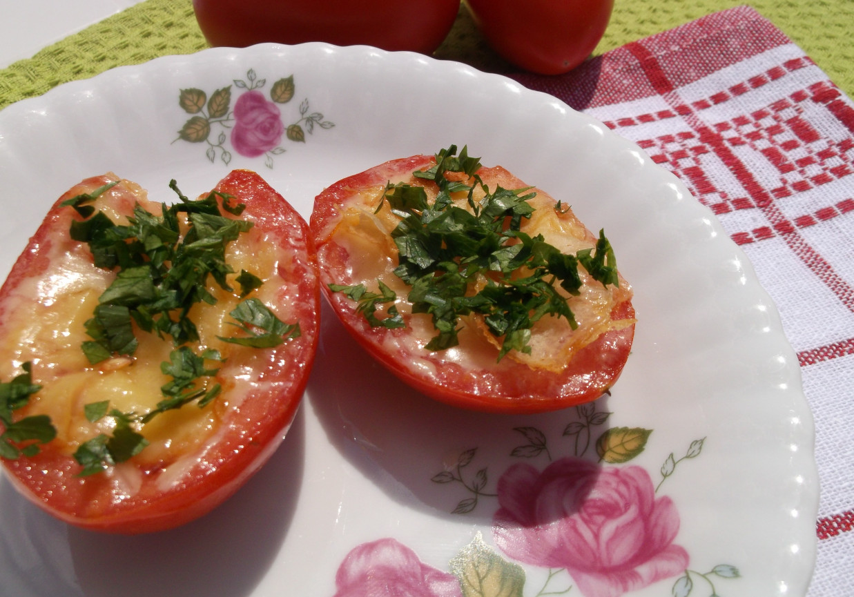Pomidory smażone. foto