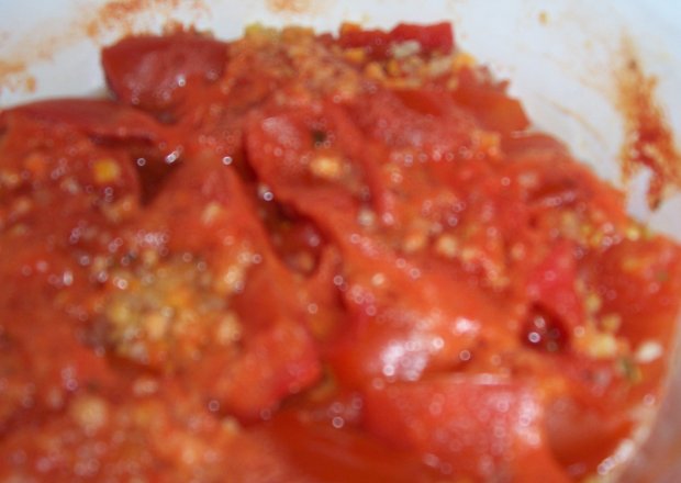 Fotografia przedstawiająca Pomidory smażone