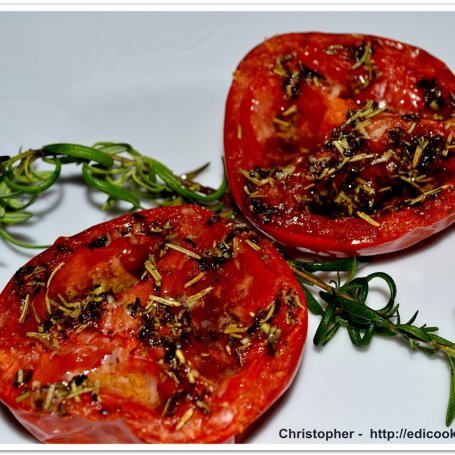 Krok 8 - Pomidory spod grilla. foto