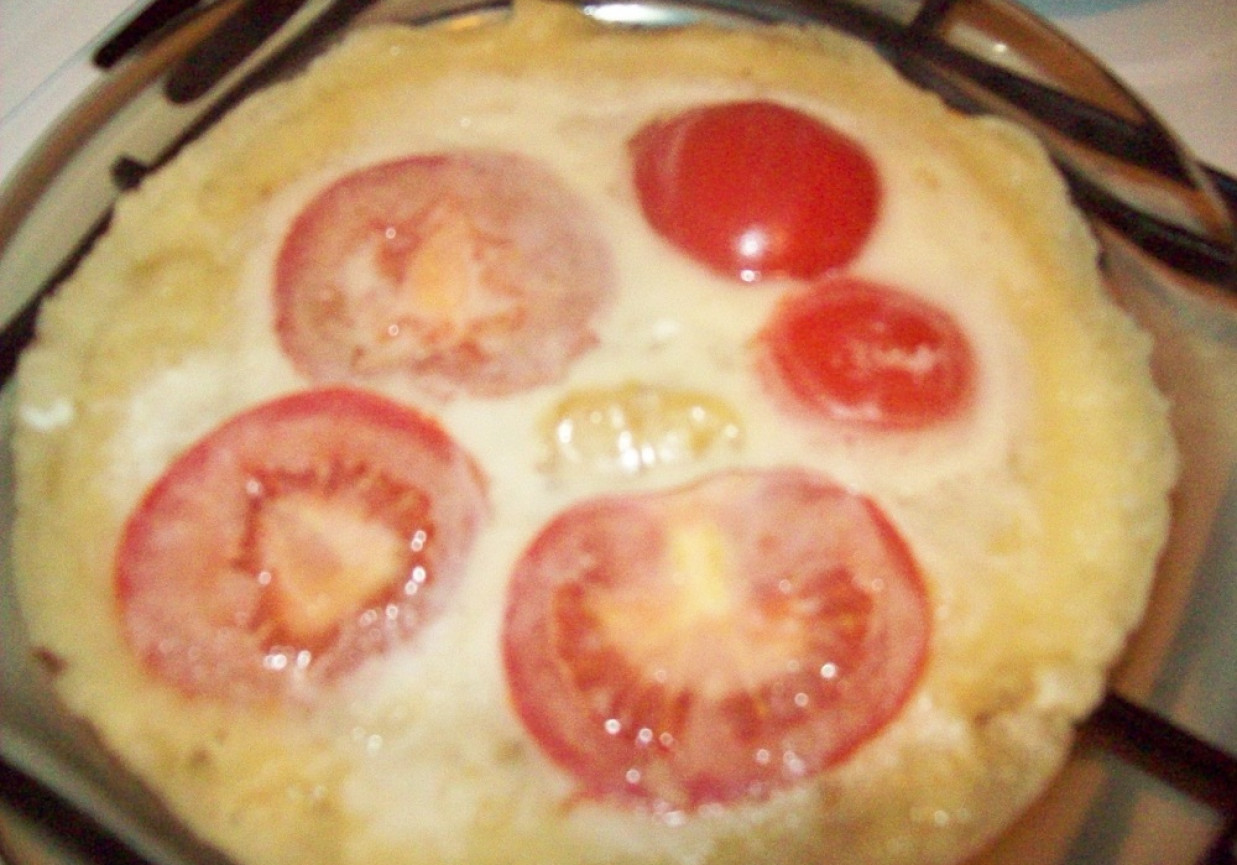 Pomidory w cieście piwnym foto
