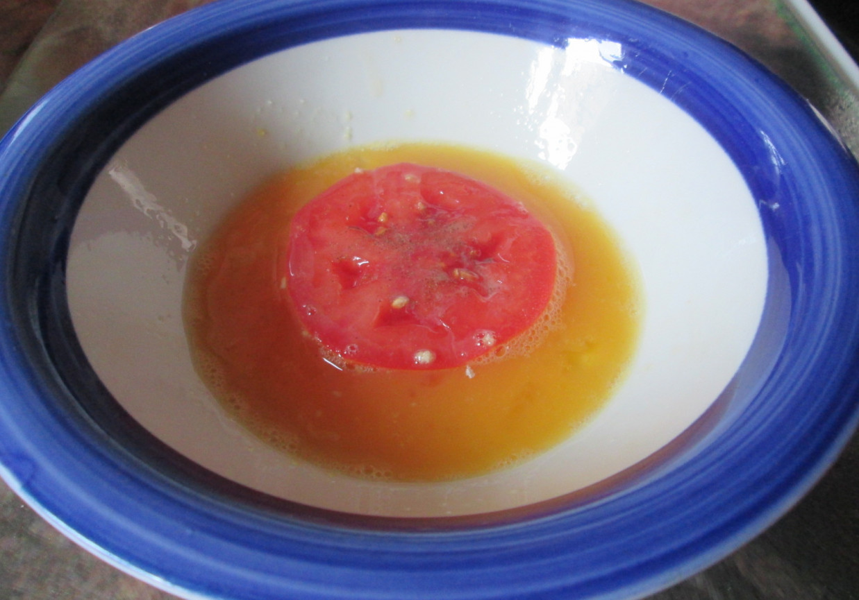 Pomidory w panierce foto