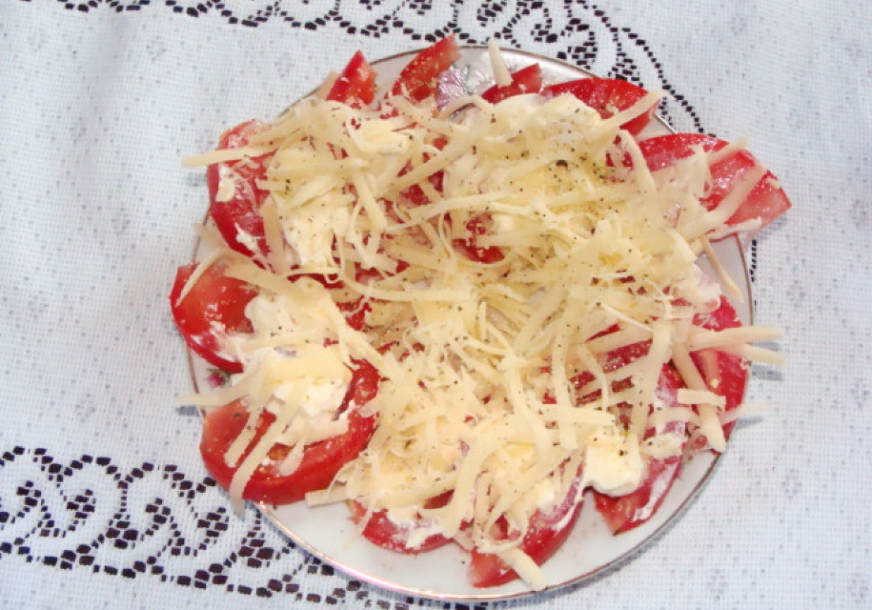 pomidory w sosie foto