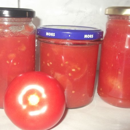 Krok 3 - Pomidory w zalewie do słoika foto