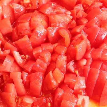Krok 3 - Pomidory z bakłażanem zapiekane  foto